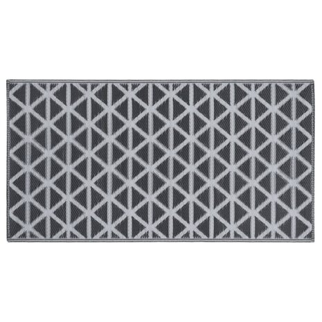 Buitenkleed ARAKIL 120x180 cm PP zwart 3