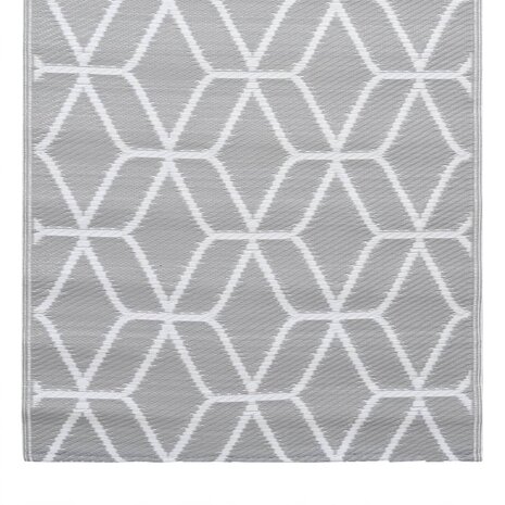 Buitenkleed ARAKIL 80x150 cm PP grijs 5