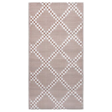 Buitenkleed ARAKIL 80x150 cm PP bruin 2