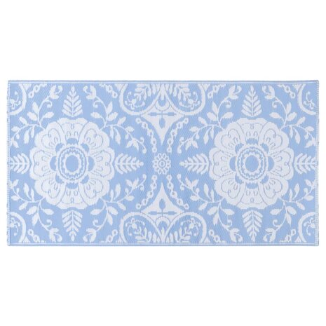 Buitenkleed ARAKIL 80x150 cm PP babyblauw 3