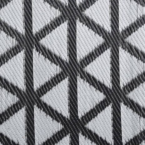 Buitenkleed ARAKIL 80x250 cm polypropeen zwart 5