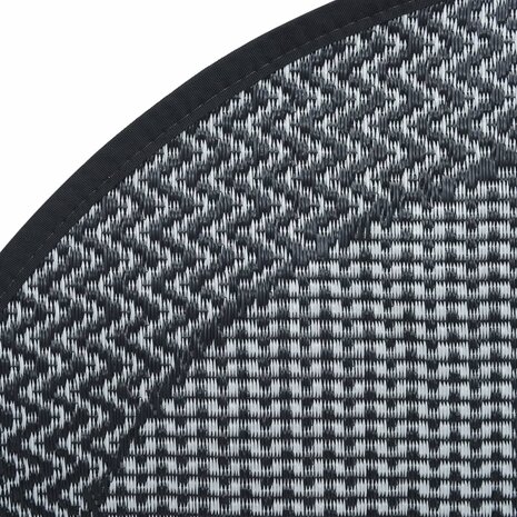 Buitenkleed ARAKIL Ø120 cm PP grijs 4