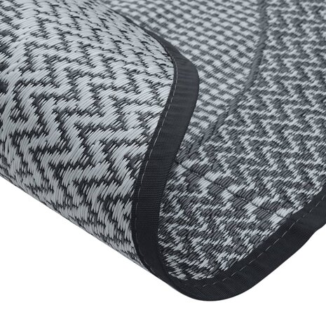 Buitenkleed ARAKIL Ø120 cm PP grijs 5