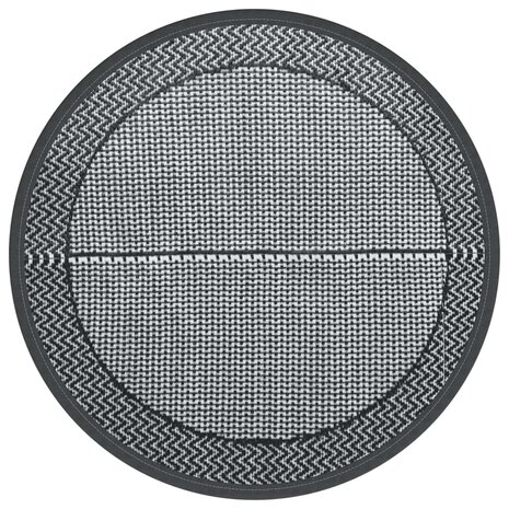 Buitenkleed ARAKIL Ø160 cm polypropeen grijs 2