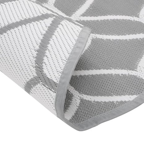 Buitenkleed ARAKIL Ø120 cm polypropeen grijs 5