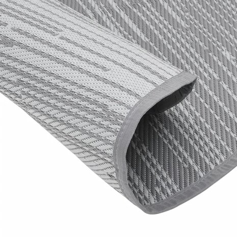 Buitenkleed ARAKIL Ø160 cm polypropeen grijs 5