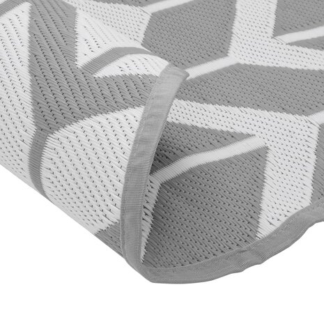 Buitenkleed ARAKIL Ø120 cm PP grijs 4