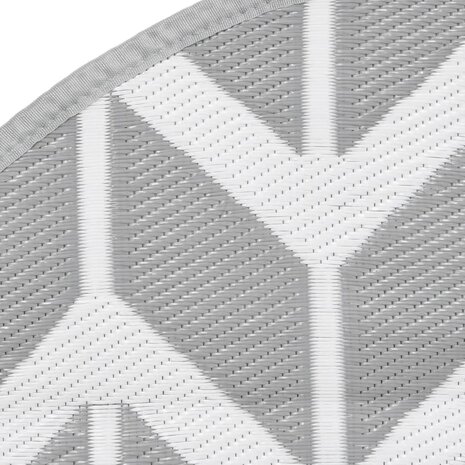 Buitenkleed ARAKIL Ø120 cm PP grijs 5