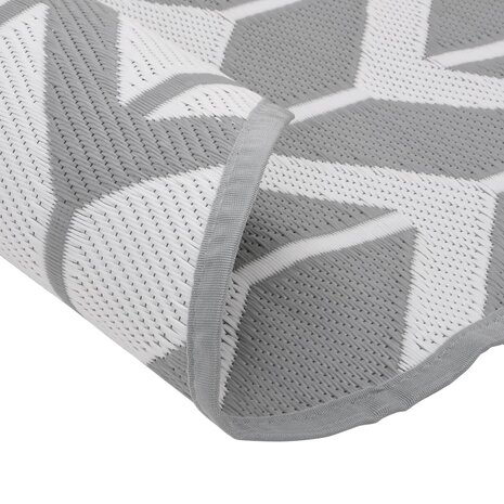 Buitenkleed ARAKIL Ø160 cm polypropeen grijs 4