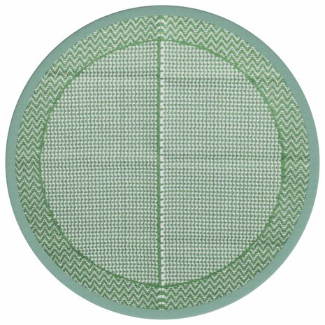 Buitenkleed ARAKIL Ø120 cm polypropeen groen 2