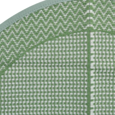 Buitenkleed ARAKIL Ø120 cm polypropeen groen 5