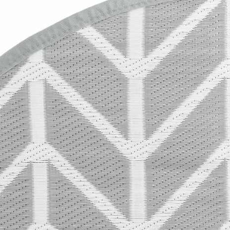 Buitenkleed ARAKIL Ø120 cm PP grijs 5