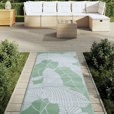 Buitenkleed ARAKIL 80x250 cm polypropeen groen 3