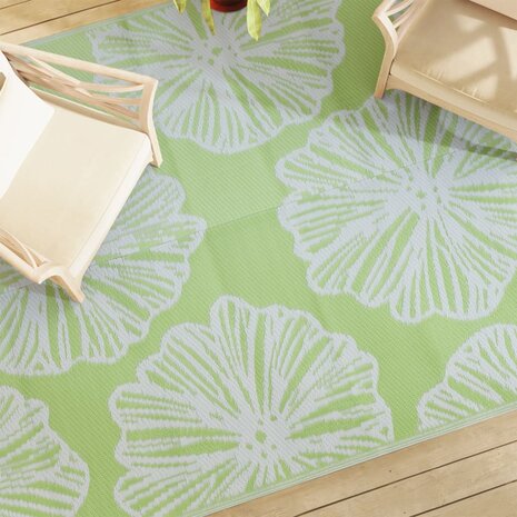 Buitenkleed ARAKIL 190x290 cm PP groen 1