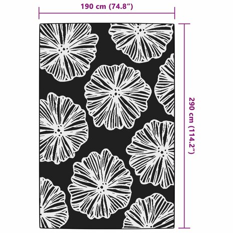 Buitenkleed ARAKIL 190x290 cm PP groen 6