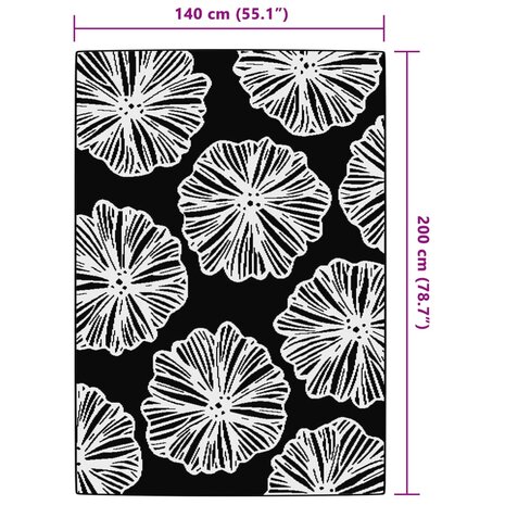 Buitenkleed ARAKIL 140x200 cm polypropeen groen 6