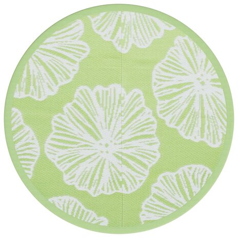 Buitenkleed ARAKIL Ø120 cm polypropeen groen 2