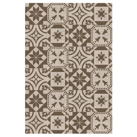 Esschert Design Buitenkleed Portugese tegels 182x122 cm 2