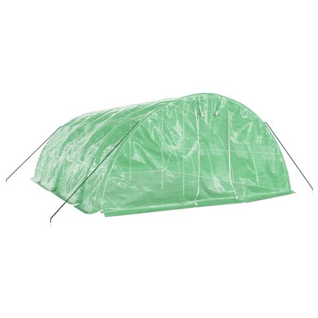 Tuinkas met stalen frame 30 m² 6x5x2,3 m groen 3