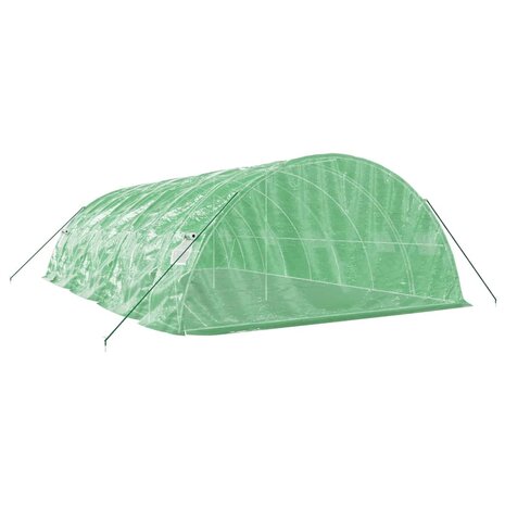 Tuinkas met stalen frame 40 m² 8x5x2,3 m groen 6