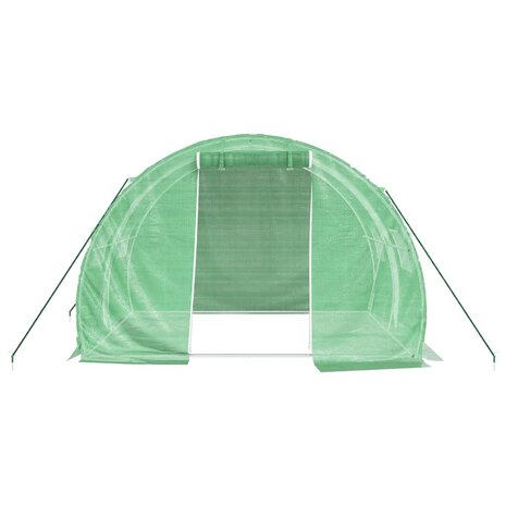 Tuinkas met stalen frame 6 m² 3x2x2 m 4