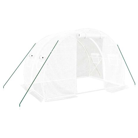 Tuinkas met stalen frame 6 m² 3x2x2 m 2
