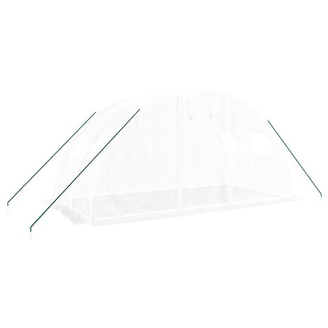 Tuinkas met stalen frame 8 m² 4x2x2 m 3