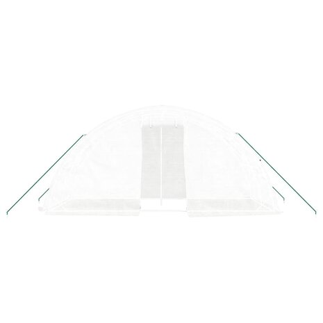 Tuinkas met stalen frame 10 m² 5x2x2,3 m 4