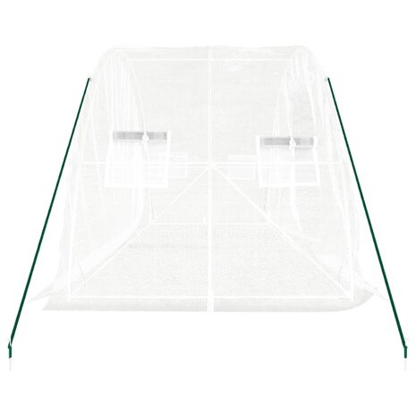 Tuinkas met stalen frame 10 m² 5x2x2,3 m 5