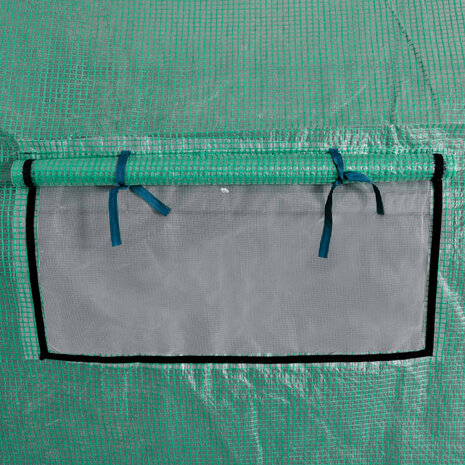 Tuinkas walk-in draagbare polytunnel met stalen frame 18 m²   4