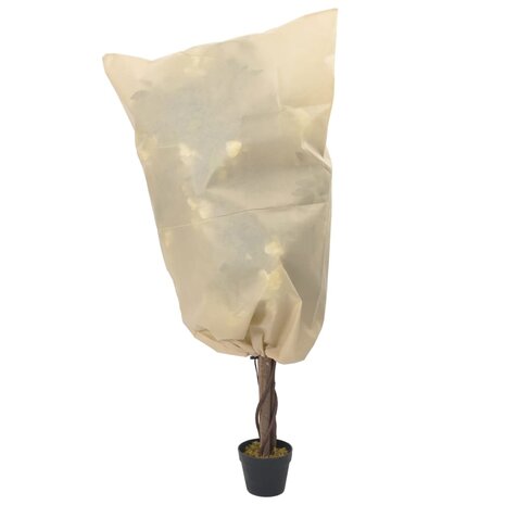 Plantenhoezen met trekkoord 8 st 70 g/m² 0,8x1 m 2