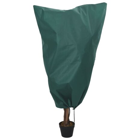 Plantenhoezen met trekkoord 12 st 70 g/m² 0,8x1 m 2