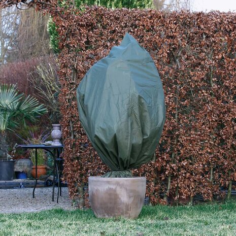 Nature Wintervliesdoekhoezen 3 st 50 g/m² 100x50 cm groen 1
