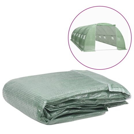 Kashoes vervangend (24 m²) 400x600x200 cm groen 1