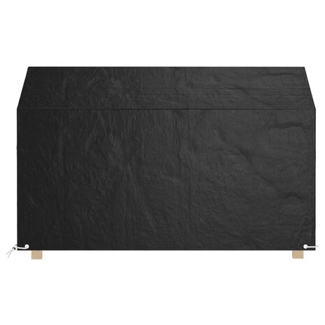 Tuinbankhoes met 8 oogjes 190x70x70/88 cm polyetheen 3