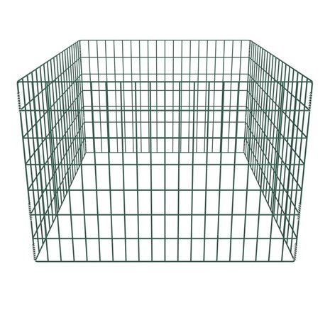 Compostbak vierkant 100x100x70 cm mesh 2