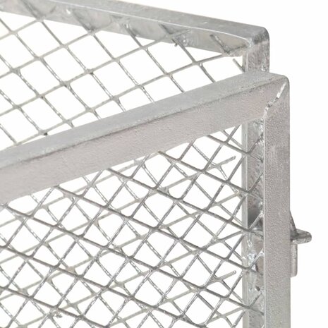 Compostbak 100x100x77 cm gegalvaniseerd staal 2