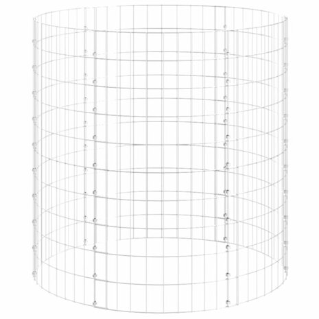 Compostbak Ø100x100 cm gegalvaniseerd staal 2