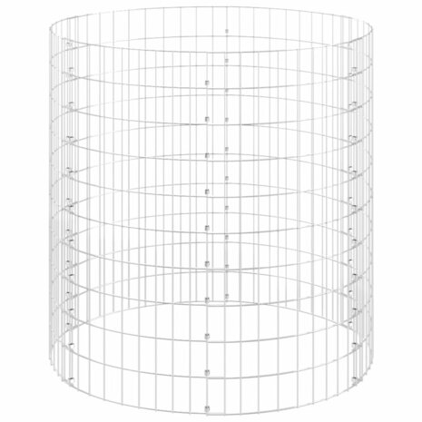 Compostbak Ø100x100 cm gegalvaniseerd staal 4