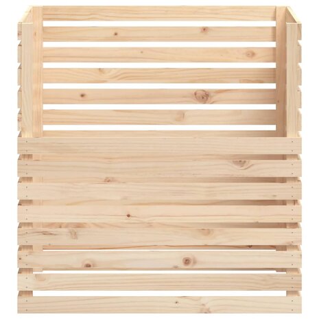 Compostbak 100x100x102 cm massief grenenhout 5
