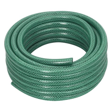 Tuinslang met koppelingsset 0,5&apos;&apos; 50 m PVC groen 2