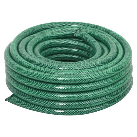 Tuinslang met koppelingsset 0,75&apos;&apos; 50 m PVC groen 2