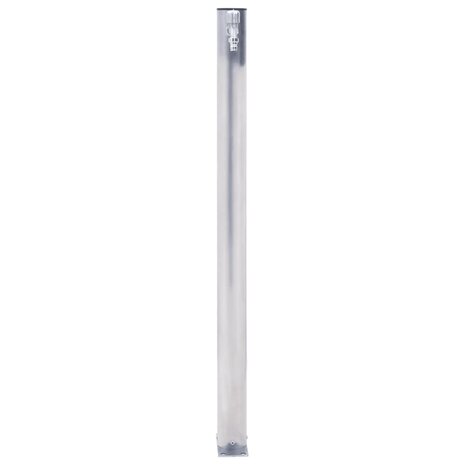 Waterzuil rond 40 cm roestvrij staal 2