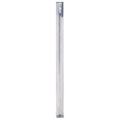 Waterzuil rond 80 cm roestvrij staal 2