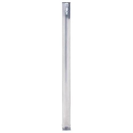 Waterzuil 100 cm roestvrij staal rond 2