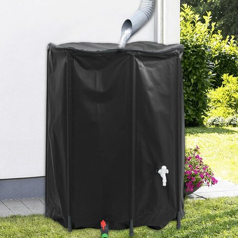 Watertank met kraan opvouwbaar 750 L PVC 1