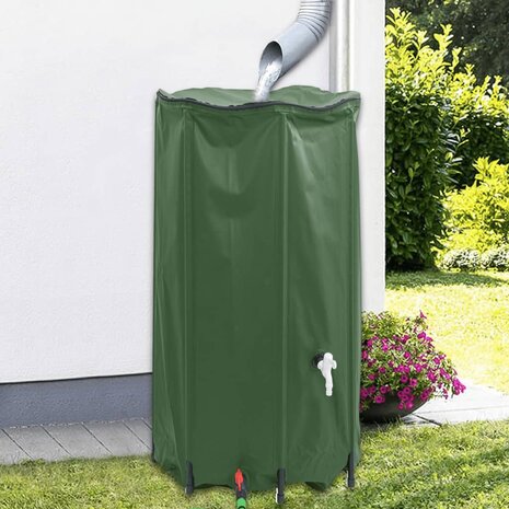 Watertank met kraan opvouwbaar 380 L PVC 1