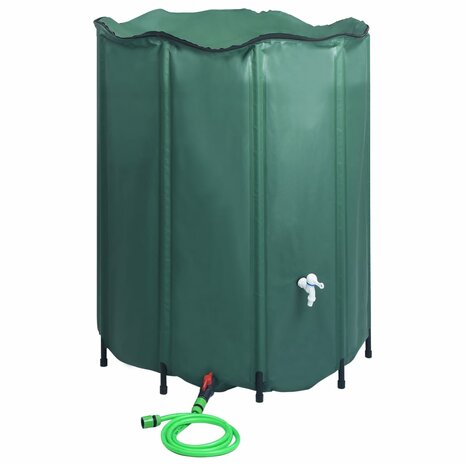 Regenton inklapbaar met tap 1000 L 3