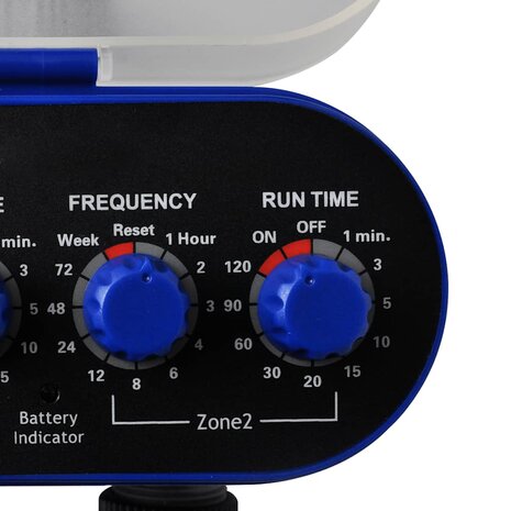 Elektrische Irrigatie watertimer (2 uitgangen) 6