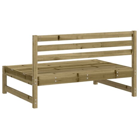 Tuinmiddenbank 120x80 cm geïmpregneerd grenenhout 5